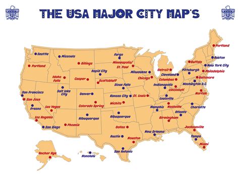 Challenges of Implementing US Map With Major Cities