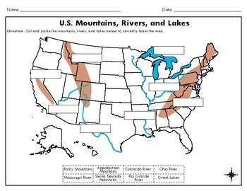 Challenges of implementing MAP Us Map With Rivers And Mountains