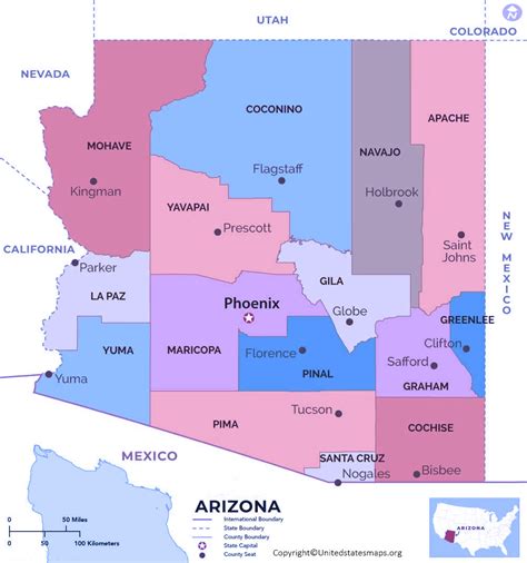Challenges of implementing MAP Where Is Arizona On A Map