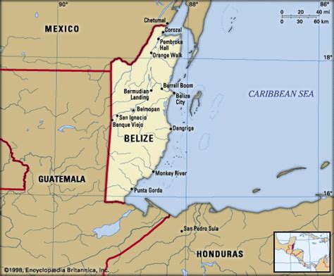 Challenges of Implementing MAP Where is Belize on the Map