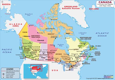 Map of Canada