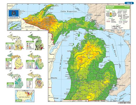 Map of Michigan