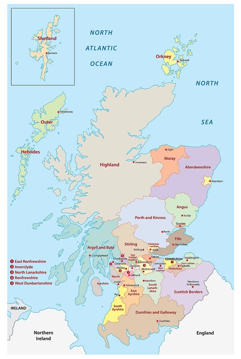 Challenges of Implementing MAP Where Is Scotland In Map
