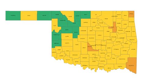 Challenges of implementing MAP Zip Code Map of Oklahoma