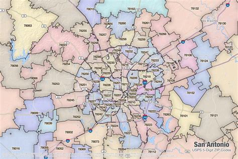 Challenges of Implementing MAP Zip Code Map San Antonio