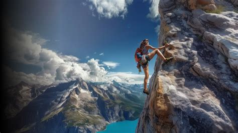 Challenges rock climbing