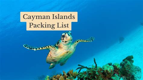 Cham Islands Packing List