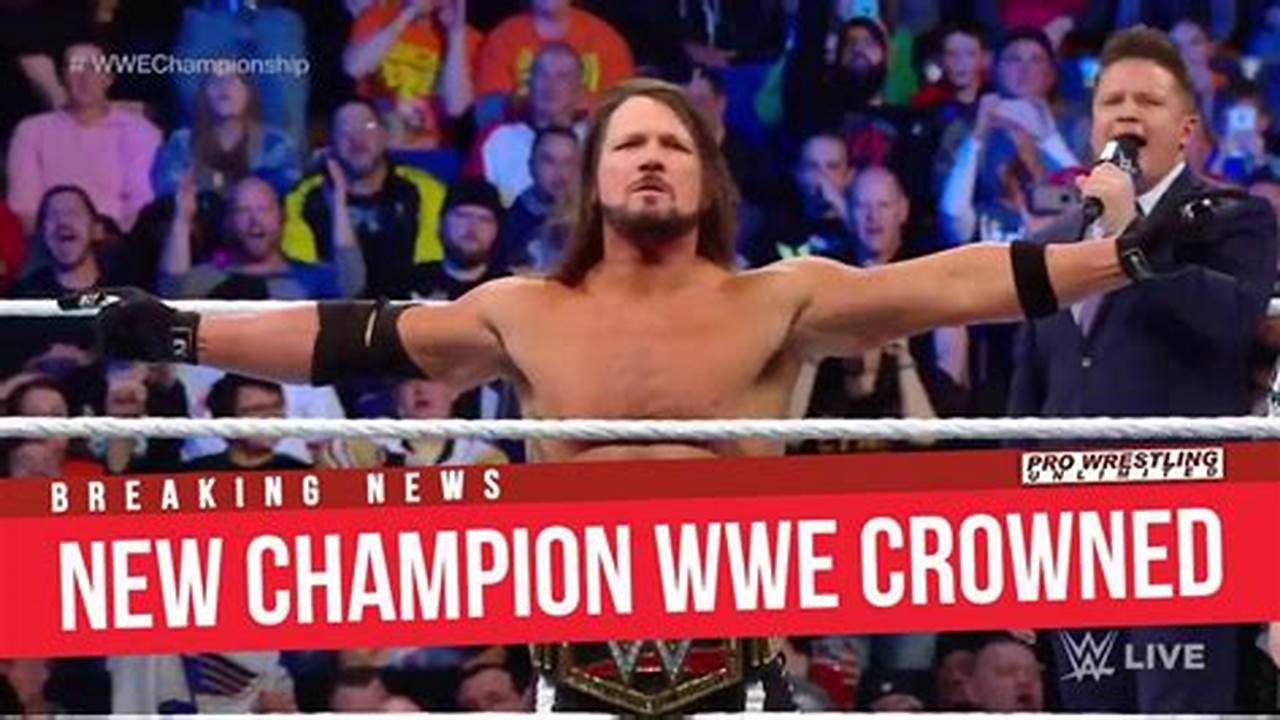 Champion, Breaking-news