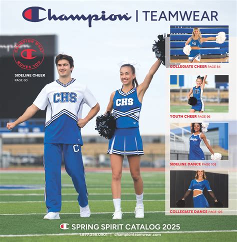 Champion Cheer Catalog