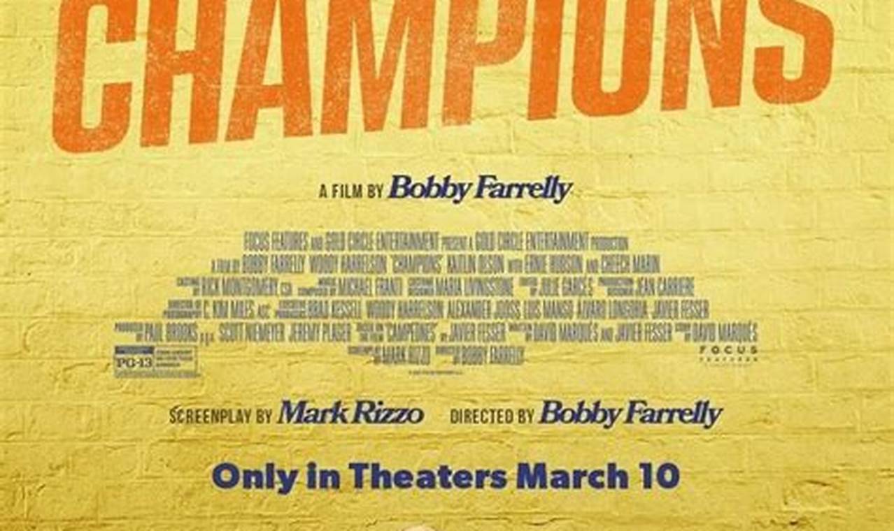 Champions The Movie 2024