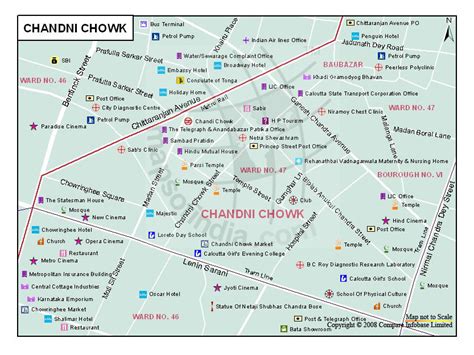 Chandni Chowk Map
