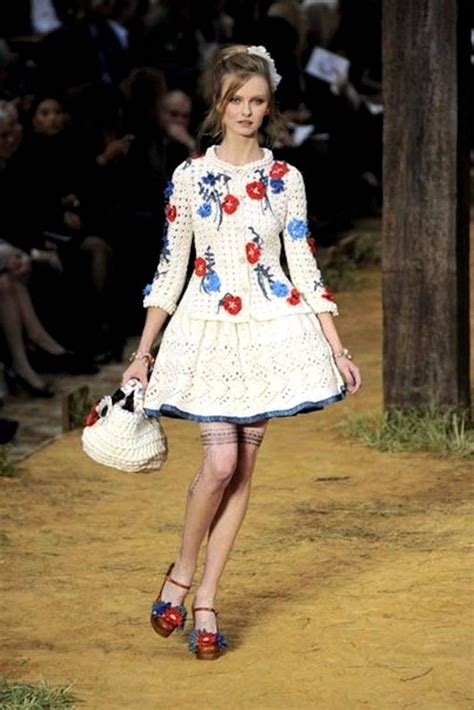 Chanel Crochet Dress