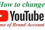 Change Brand Account YouTube Name