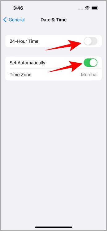 Change Date Format on iPhone