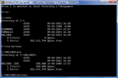 Change Directories and Run Your DOS Program