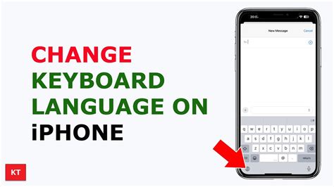 Change Keyboard Language on iPhone
