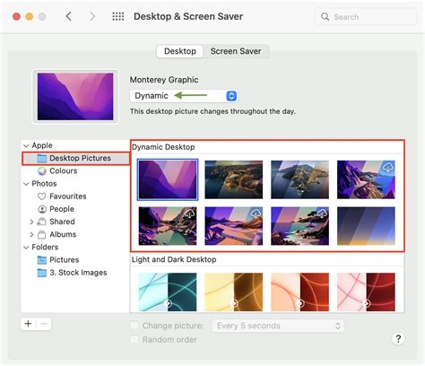 Change Mac wallpapers automatically through System Settings or Preferences