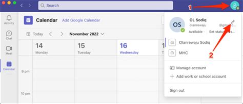 Change Microsoft Teams Name in macOS