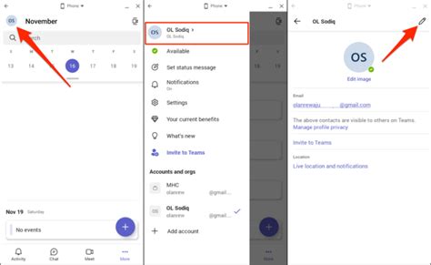 Change Microsoft Teams Name on Android Devices