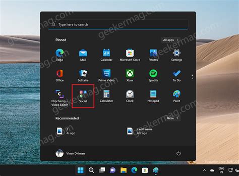 Change Name (Rename) Apps folder on Windows 11 Start Menu