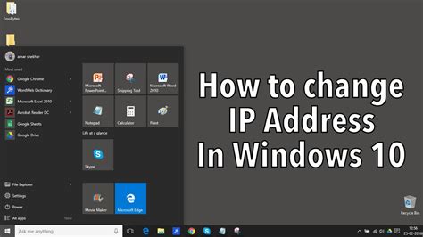 Change Your Public IP Address On Windows 10