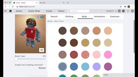 Change Your Skin Color Roblox
