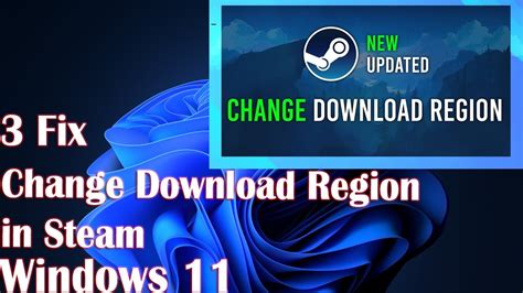 Change the Download Region