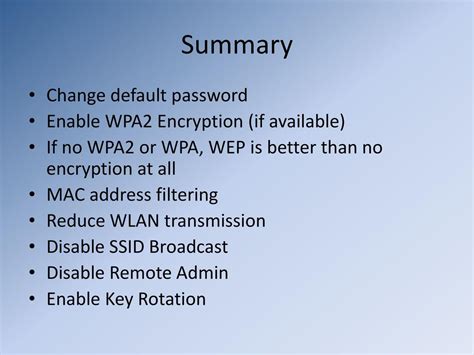 Change the Encryption Method to WPA2-PSK for Your Network
