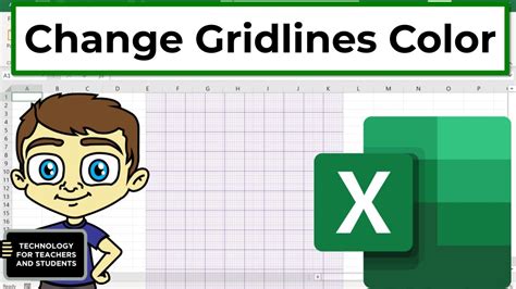 Change the Gridline Color to Remove Gridlines in Excel