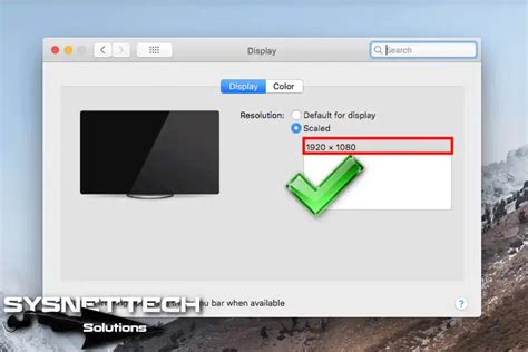 Change the Resolution of the macOS Virtual Machine