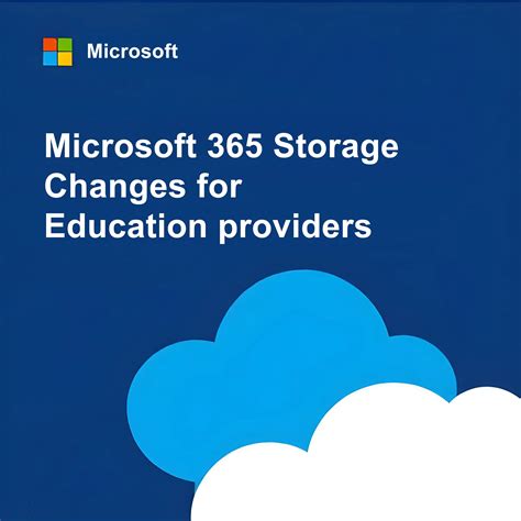 Changes to Microsoft 365 cloud storage