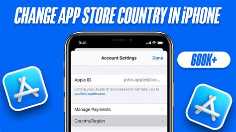 Changing App Store country on your iPhone or iPad