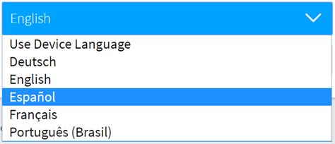 Changing Your Account Language – Roblox Support