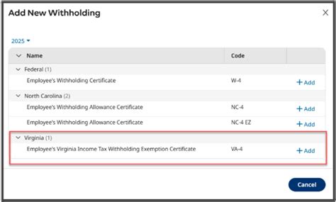 Changing Your Withholdi   ngs