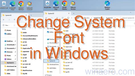 Changing the System Font