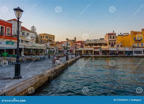 Chania Harbor Sunrise