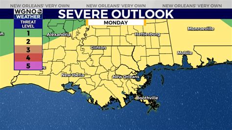 New Orleans weather live updates Street flooding concern as