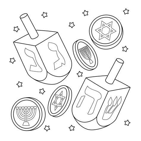 Chanukah Coloring Pages