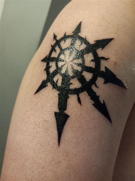 Chaos Symbol Tattoo