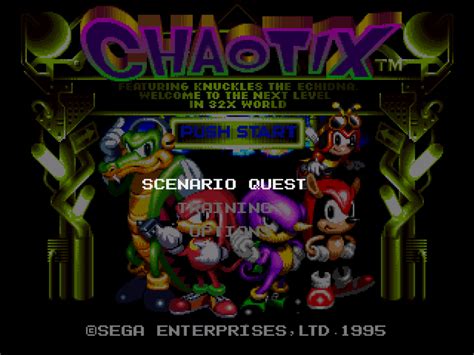 Chaotix Card Game