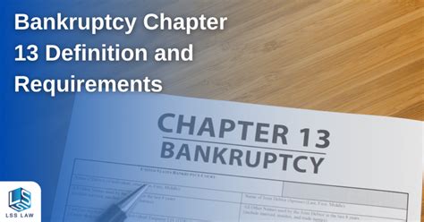 Chapter 13 Bankruptcy Reorganization and Repayment