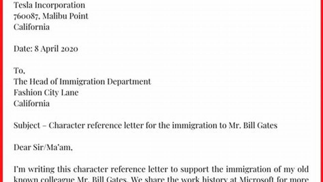 How to Write a Character Reference Letter For Immigration: Essential Tips and Sample Templates