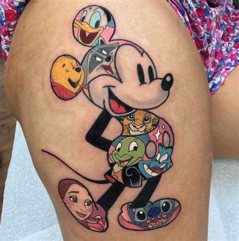 Awesome Tattoos Of Cool Cartoon Characters (20 pics)