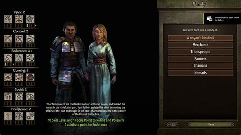 Character Creation Guide Bannerlord