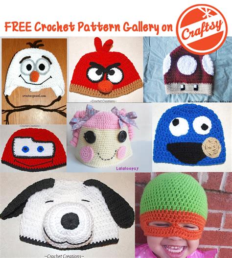 Character Crochet Hats