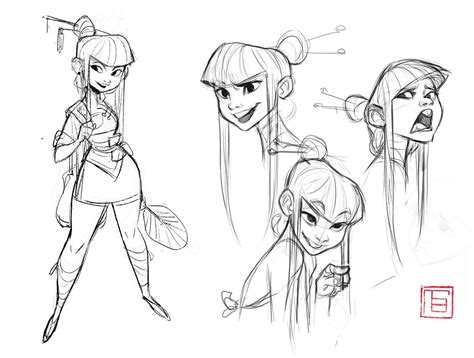 Character Design Sketches