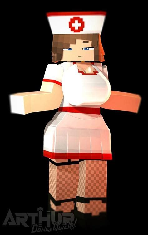 Character Minecraft Hot