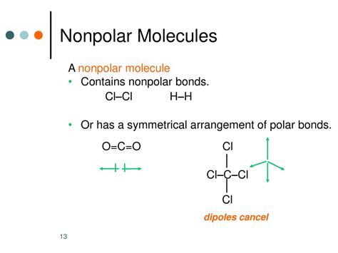 Characteristics of Non-Polar Compounds