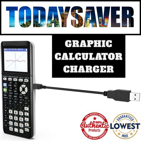 Efficient and Reliable Charger for Texas Instrument Calculators - Power Up Your Calculations Hassle-Free