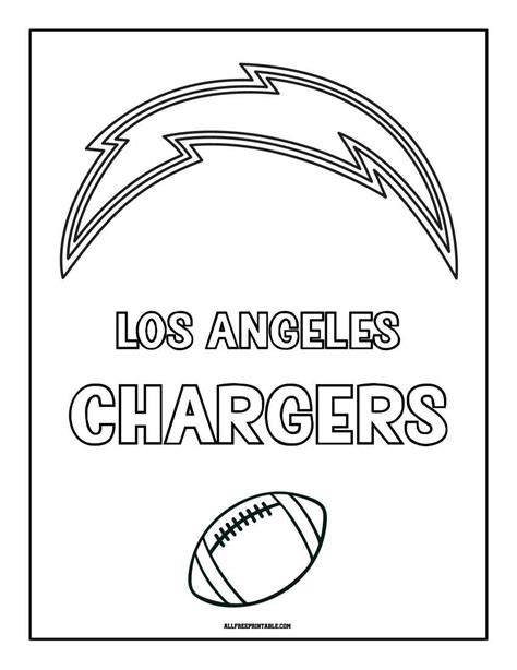 Chargers Coloring Pages